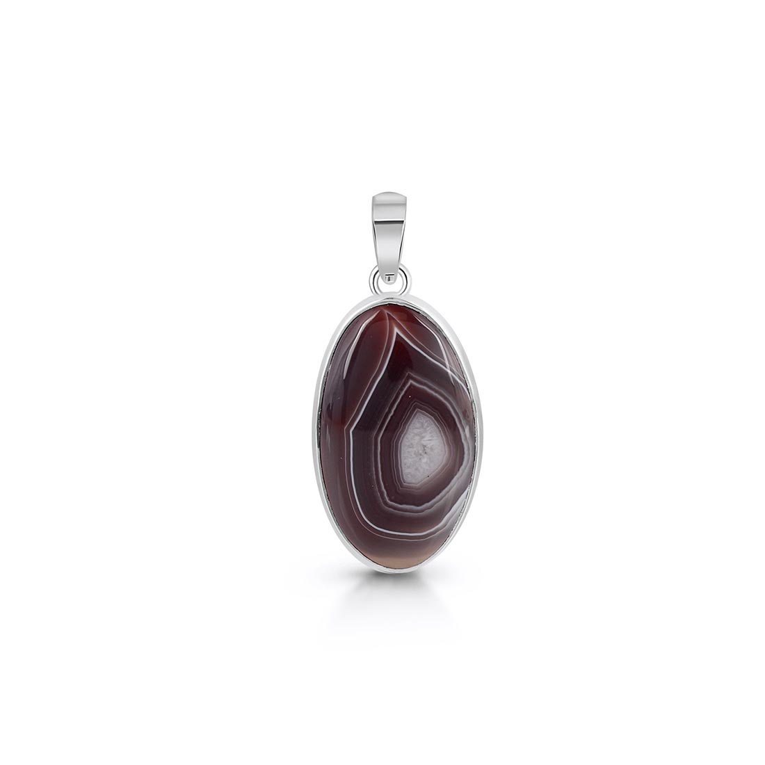 Botswana Agate Pendant-(RBA-P-32.)